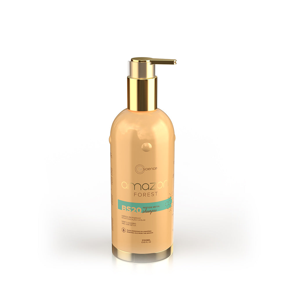 Amazon Forest - Shampoo Tratamento Dtox BS20 Peptide Metal 250ml