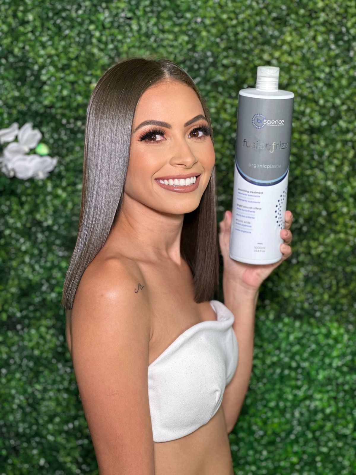 Escova Progressiva Orgânica 1000ml + Máscara Moisture Repair 500g