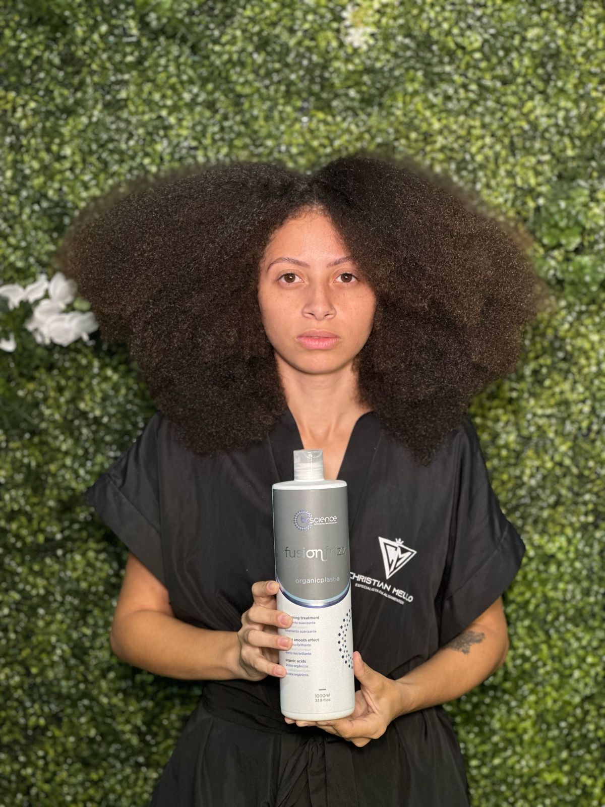 Escova Progressiva Orgânica 1000ml + Máscara Moisture Repair 500g