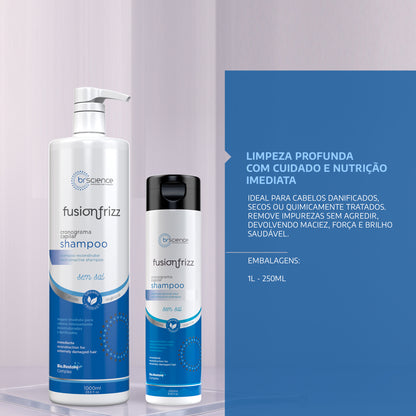Fusionfrizz - Shampoo Reconstrutor Sem Sal 1L