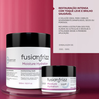 Fusionfrizz - Máscara Hidratante Moisture Hydration 500ml