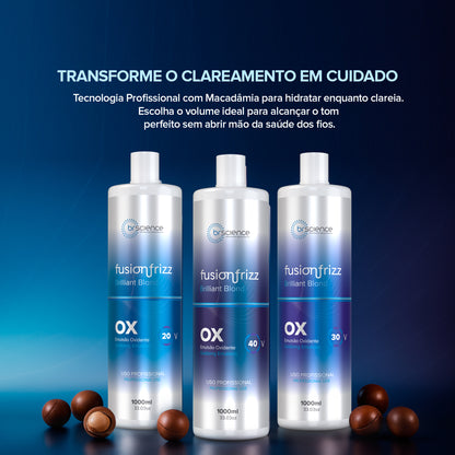 Fusionfrizz Ox Brilliant Blond - Emulsão Oxidante  20v - 1L