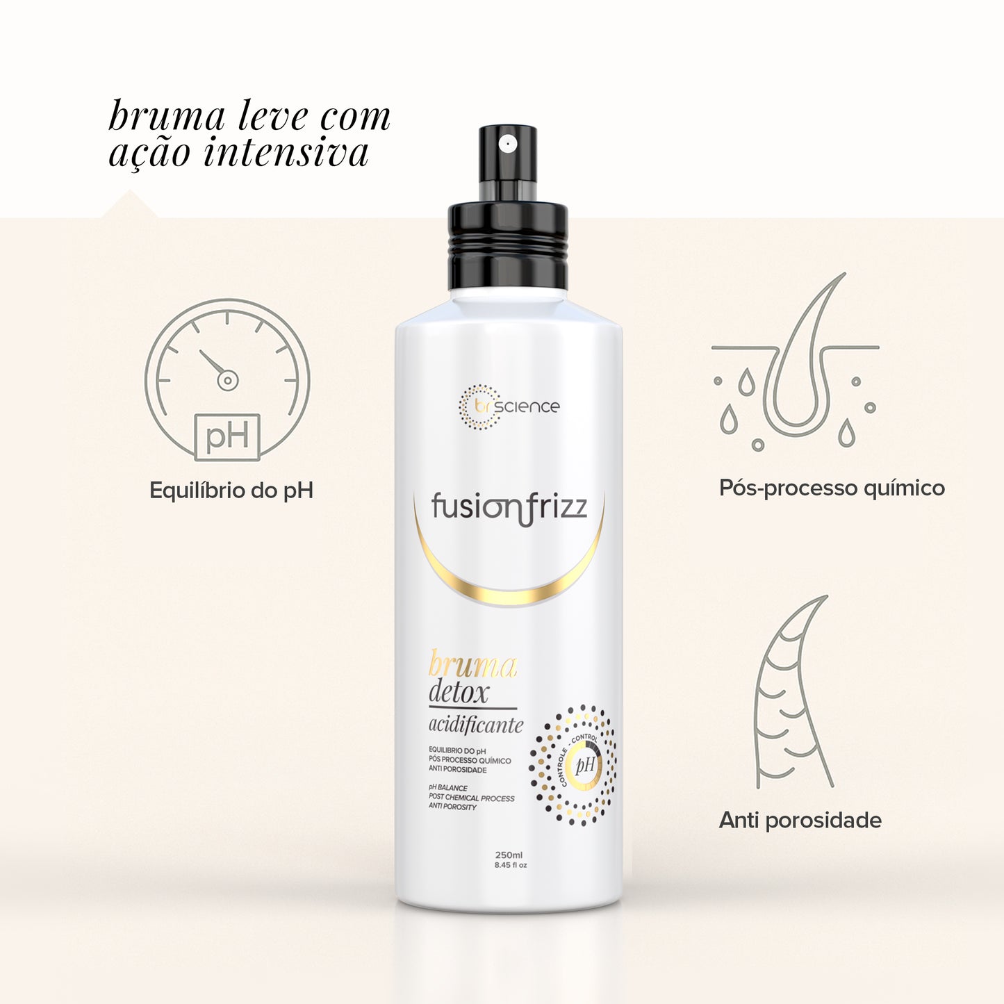 Fusionfrizz Detox - Bruma Acidificante 250ml