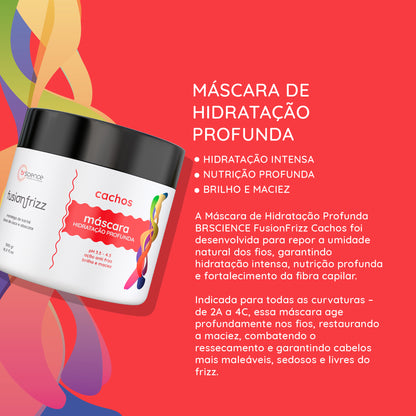 Fusionfrizz Cachos - Máscara de Hidratação Profunda 500gr
