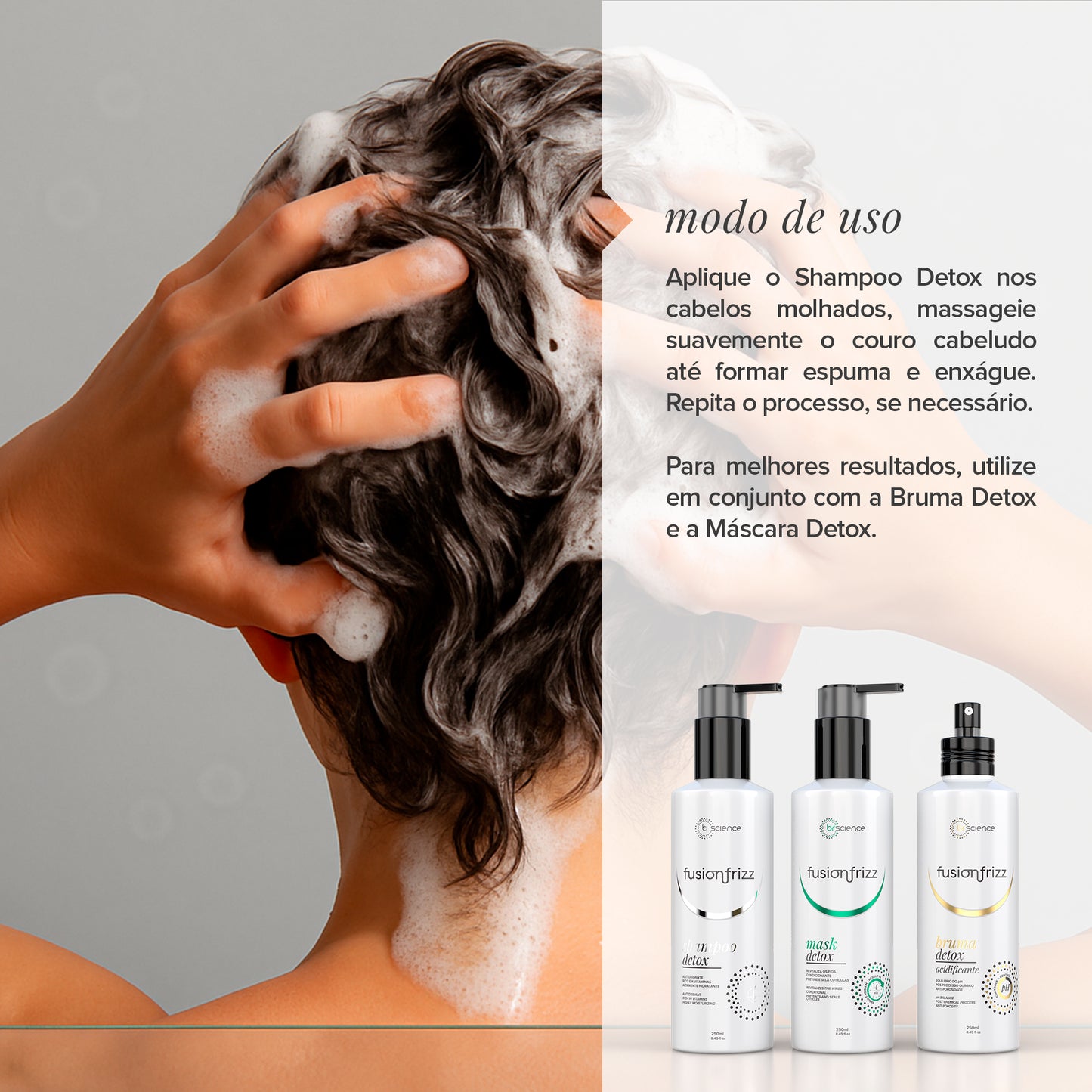 Fusionfrizz Detox - Shampoo 250ml