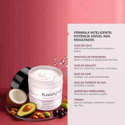Kit Fusionfrizz - Escova Progressiva + Nutrição Completa
