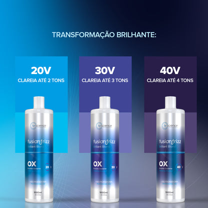Fusionfrizz Ox Brilliant Blond - Emulsão Oxidante  20v - 1L
