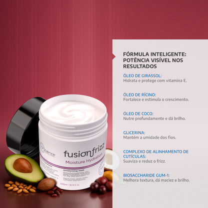 Fusionfrizz - Máscara Hidratante Moisture Hydration 500ml