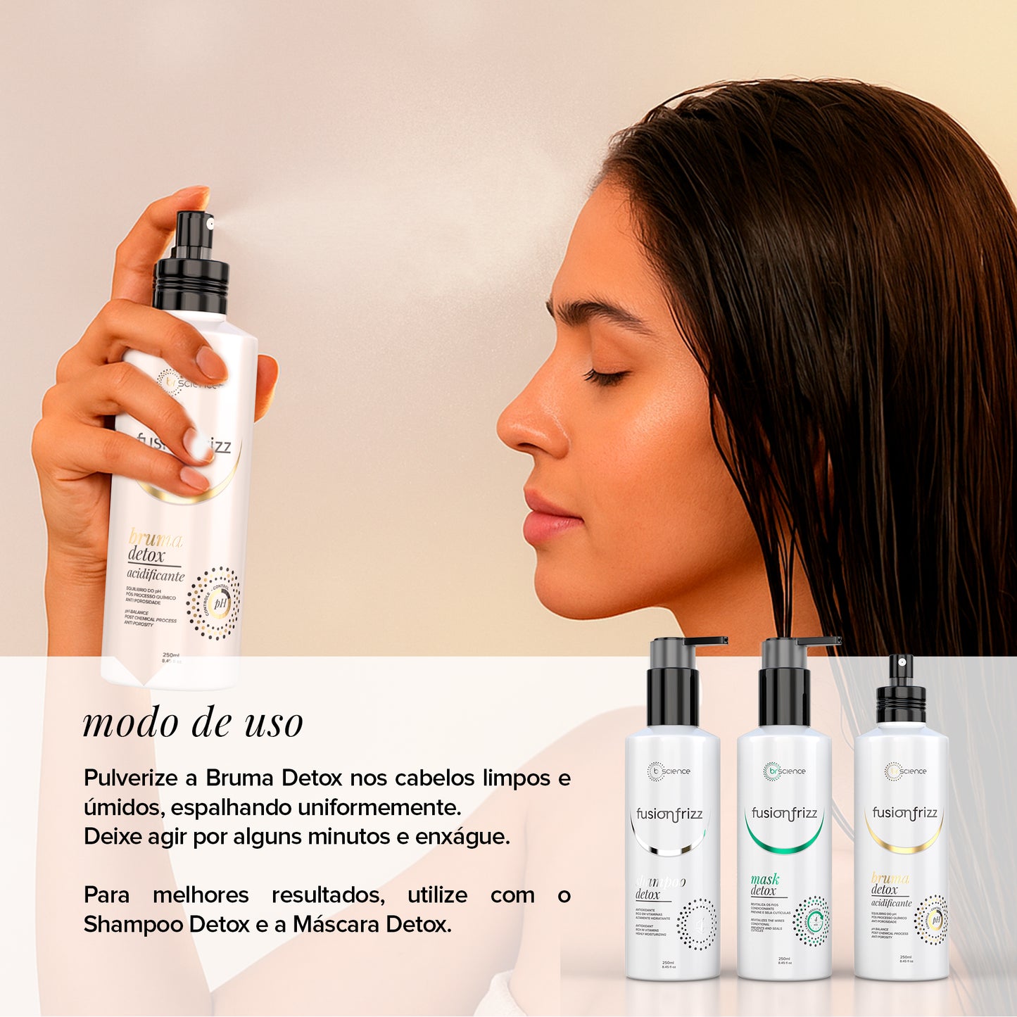 Fusionfrizz Detox - Bruma Acidificante 250ml