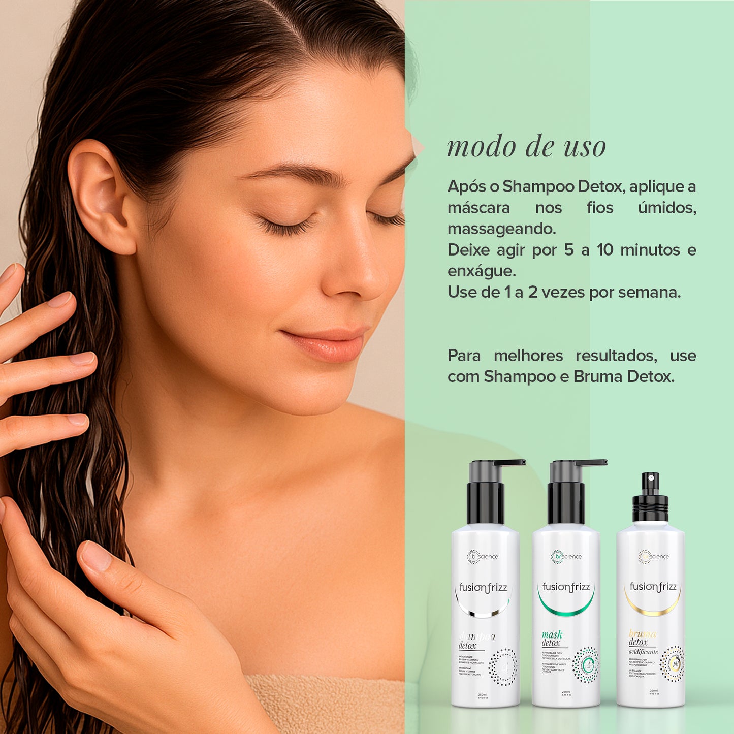 Fusionfrizz Detox - Máscara 250ml