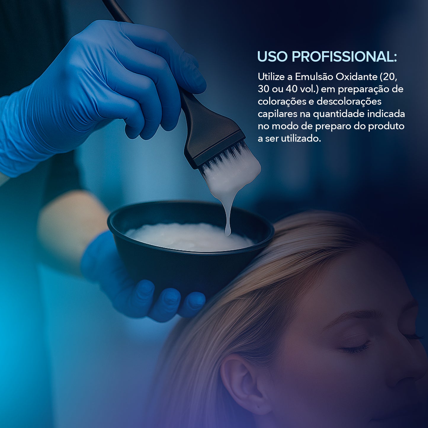 Fusionfrizz Ox Brilliant Blond - Emulsão Oxidante  20v - 1L