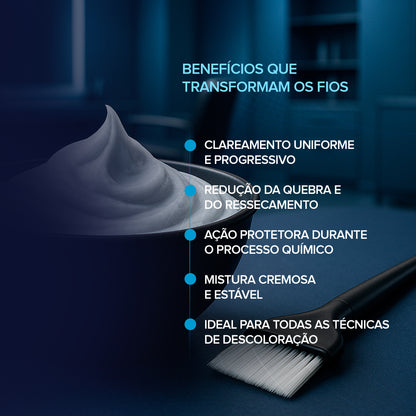 Fusionfrizz - Pó Descolorante Brilliant Blond - 500g