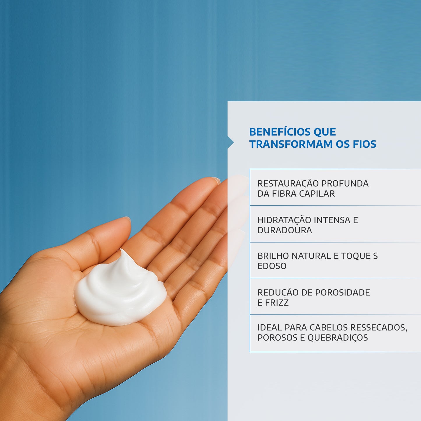 Máscara Reconstrutora Hidratante Fusion Frizz Moisture Repair 500ml