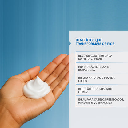 Máscara Reconstrutora Hidratante Fusion Frizz Moisture Repair 500ml