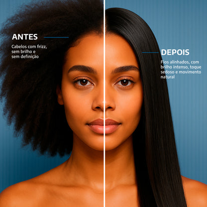 Escova Progressiva Orgânica Fusion Frizz 1000ml