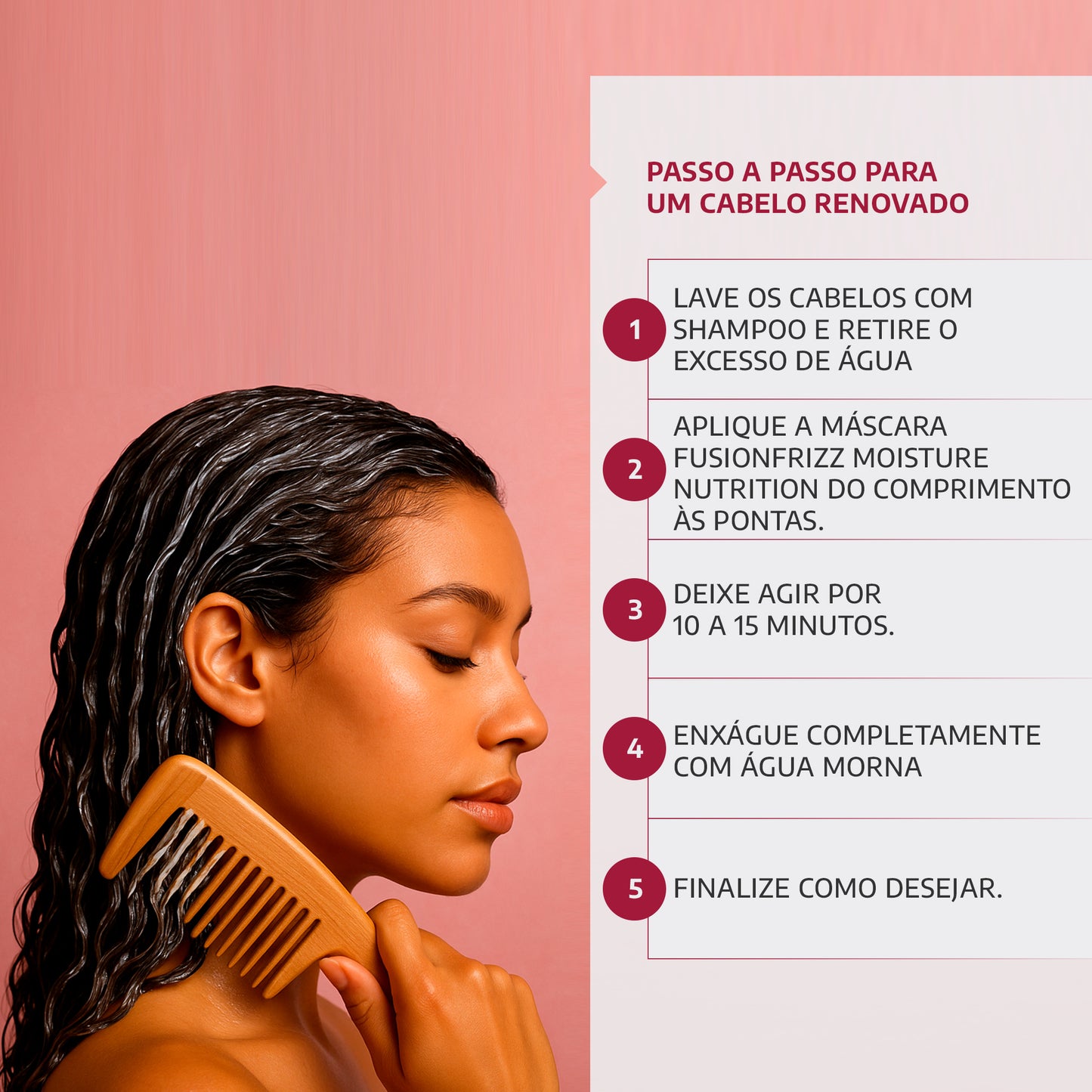 Kit Fusionfrizz - Escova Progressiva + Nutrição Completa
