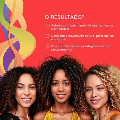 Fusionfrizz Cachos - Máscara de Hidratação Profunda 500gr