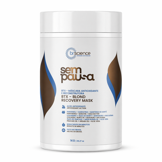 BTX SEM PAUSA MASCARA ANTIOXIDANTE E RECONSTRUTORA
