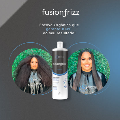 Escova Progressiva Orgânica 1000ml + Máscara Moisture Repair 500g