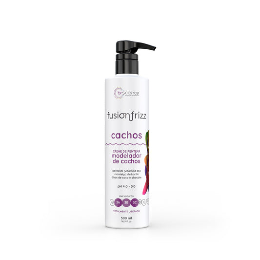 Fusionfrizz Cachos - Creme de Pentear Modelador de Cachos 500ml