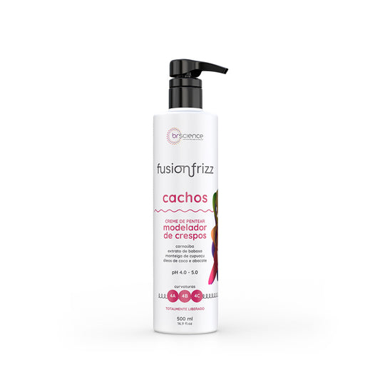 Fusionfrizz Cachos - Creme de Pentear Modelador de Crespos 500ml