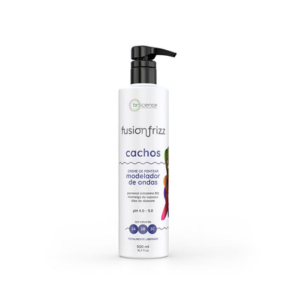 Fusionfrizz Cachos - Creme de Pentear Modelador de Ondas 500ml