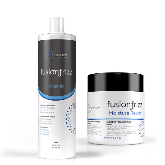 Escova Progressiva Orgânica 1000ml + Máscara Moisture Repair 500g