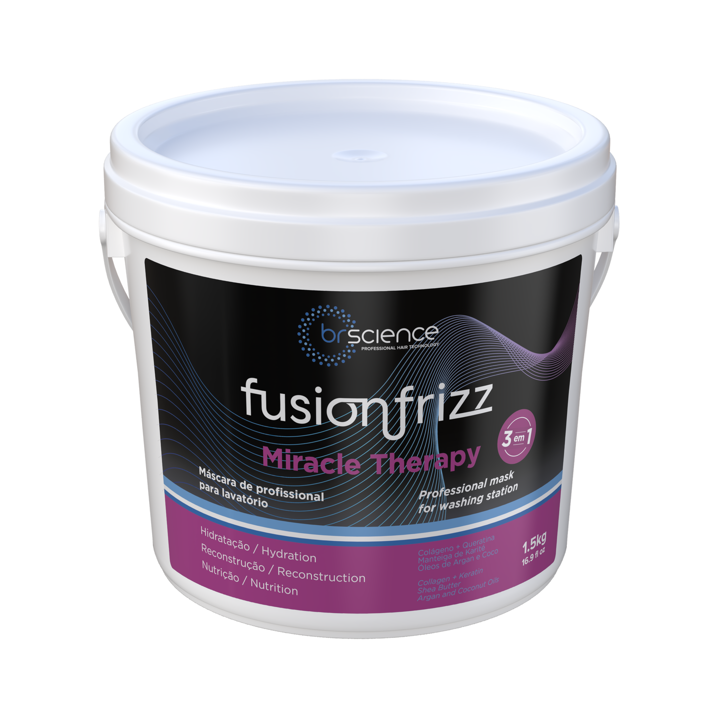 Máscara Profissional para lavatório 1,5kg