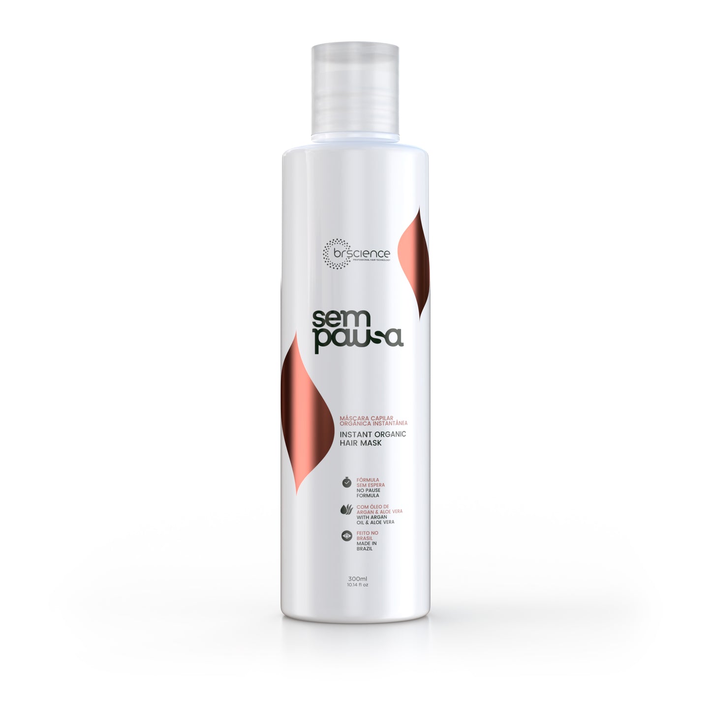 Sem Pausa – Máscara Orgânica Instantânea - 300ml