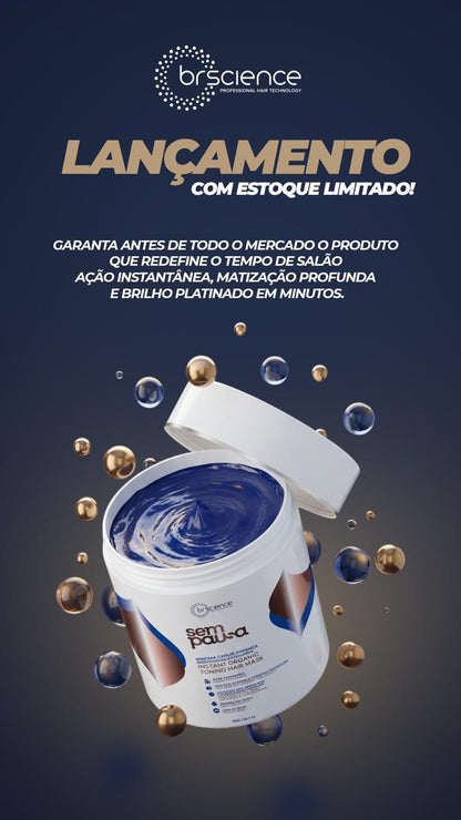 BTX SEM PAUSA MASCARA ANTIOXIDANTE E RECONSTRUTORA