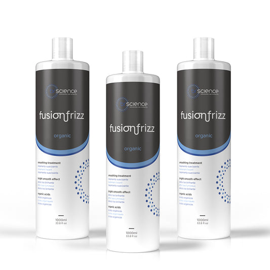 Kit Profissional Fusionfrizz - 3 Escovas Orgânicas