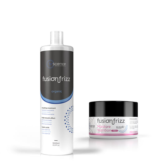 Kit Fusionfrizz - Escova Progressiva + Nutrição Completa