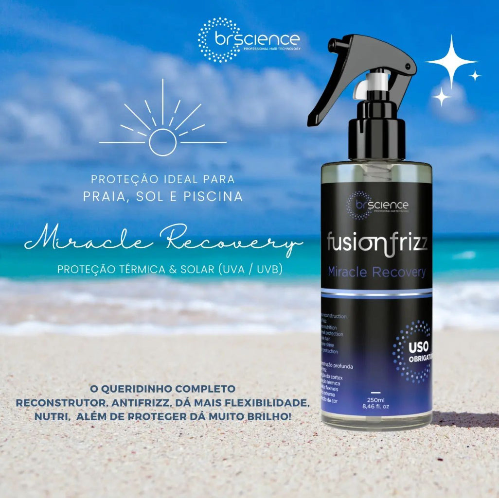 Fusionfrizz - Protetor Térmico de Uso Diário Miracle Recovery 250ml