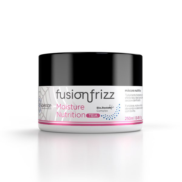 Kit Fusionfrizz - Escova Progressiva + Nutrição Completa com Bolsa Dourada Grátis